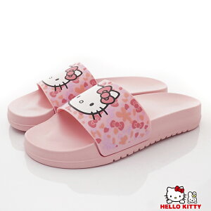 卡通-Hello Kitty女鞋休閒拖鞋-821470粉(女段)