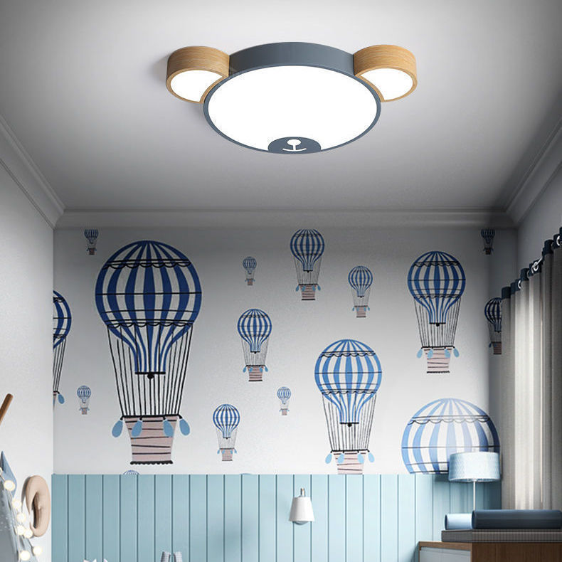 希維爾兒童房間燈具現代簡約北歐吸頂燈創意led溫馨男孩臥室燈飾