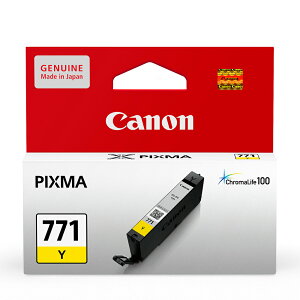 CANON CLI-771Y 原廠黃色墨水匣