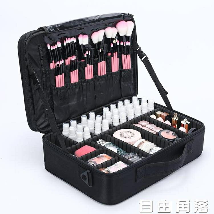 包包配飾~多層專業化妝包美妝箱大號手提跟妝美甲紋繡半永久紋眉工具收納箱 雙11全館免運