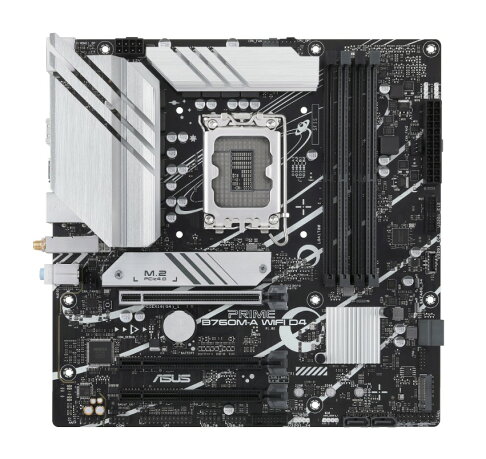 ASUS 華碩 PRIME B760M-A WIFI D4-CSM M-ATX DDR4 1700腳位 主機板 2