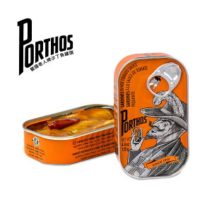 PORTHOS 葡國老人牌 辣味茄汁沙丁魚罐頭 (125g/罐)