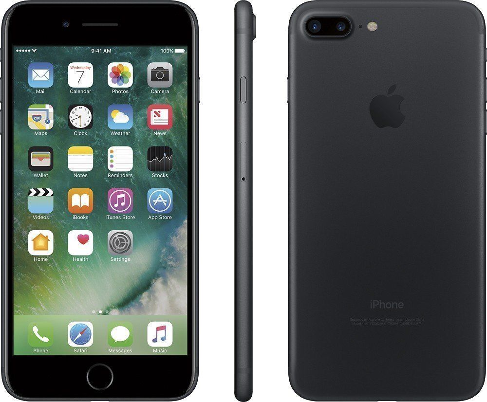 Buyspry Apple Iphone 7 Plus 128gb Matte Black Gsm Unlocked