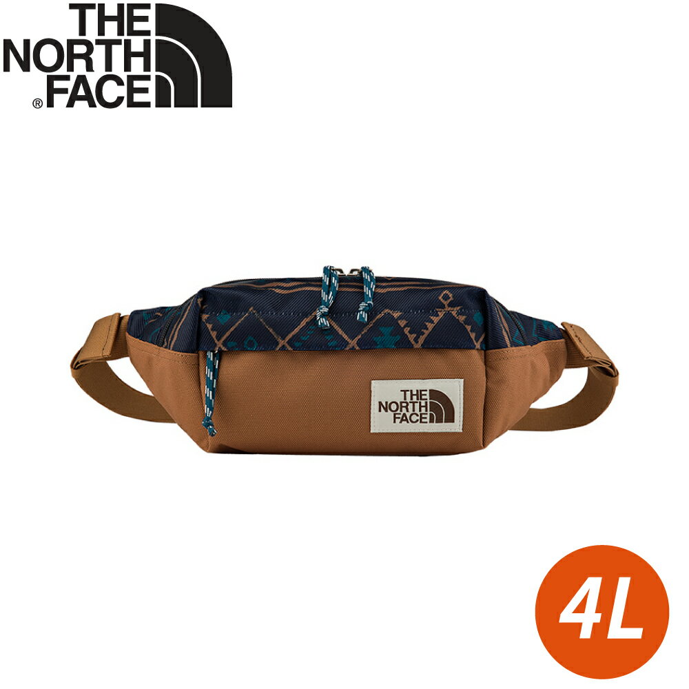 【The North Face 4L 多功能腰包《棕/黑》】3KY6/側揹包/隨行包/臀包/透氣/運動/跑步