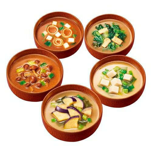 【減鹽組合 5種10食】日本製 天野實業 AMANO 味噌湯10包 團購美食 味噌湯組合【小福部屋】 2