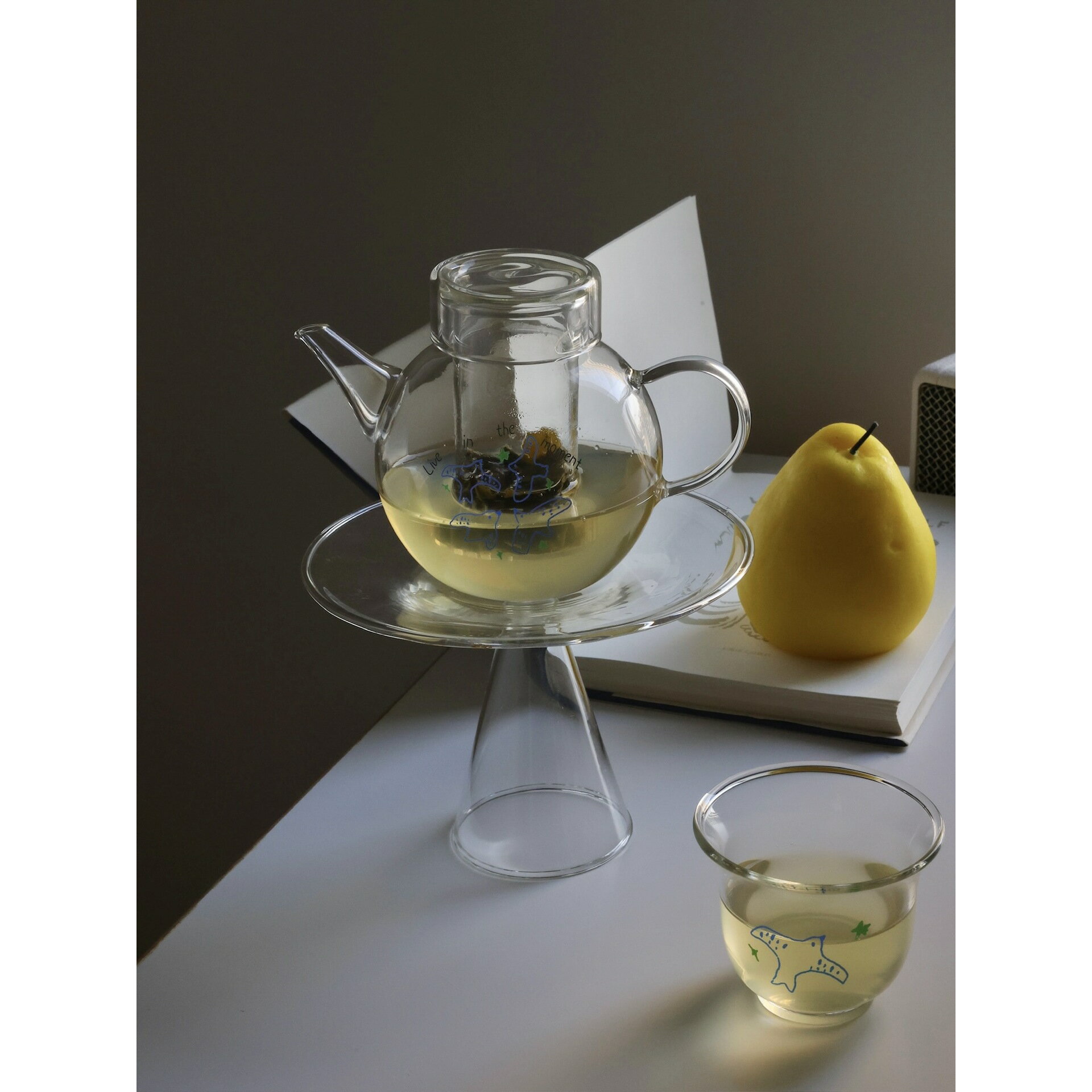 玻璃茶壺茶杯耐高溫冷泡茶水分離茶具