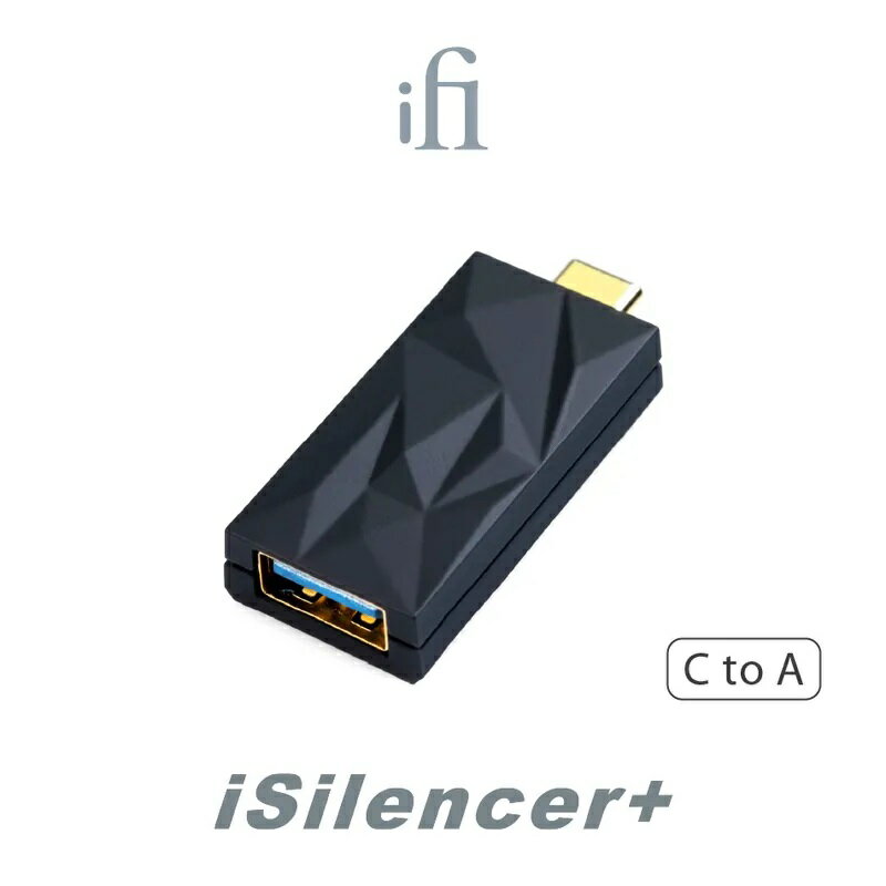 iFi iSilencer+ TypeC公 To TypeC母 USB音訊降噪器 臺灣公司貨