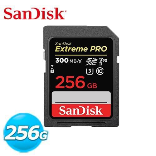 SanDisk Extreme Pro SDHC UHS-II 256GB 記憶卡