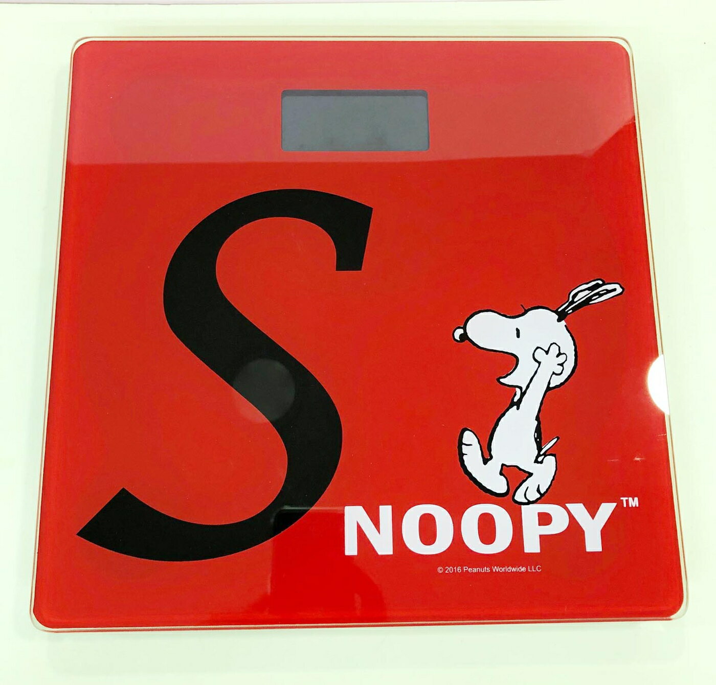 【震撼精品百貨】史奴比Peanuts Snoopy SNOOPY 數位電子體重機-紅#46061 震撼日式精品百貨