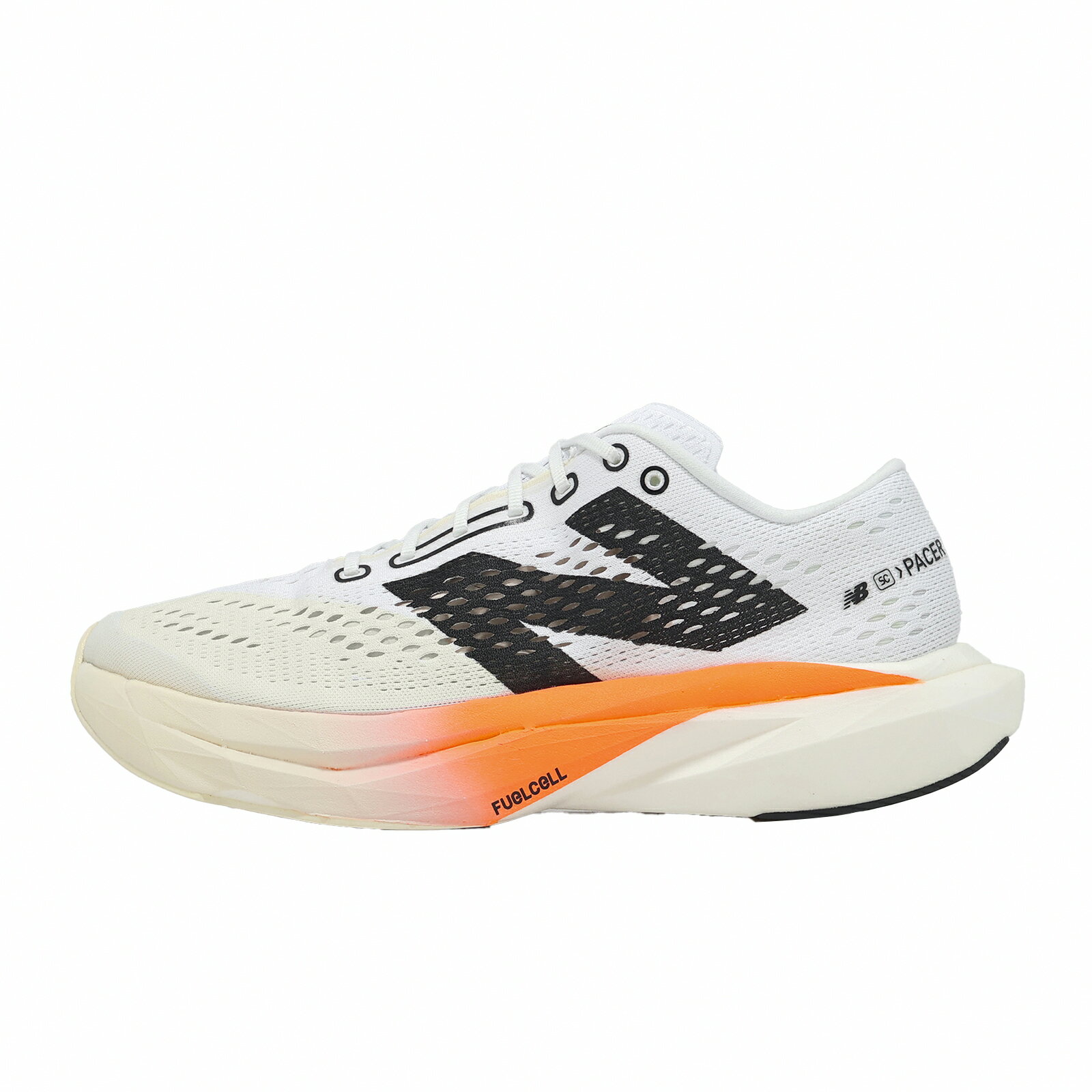 New Balance NB 競速跑鞋 FuelCell Pacer V2 2E 寬楦 男鞋 白黑 碳板 MFCRRCH2-2E