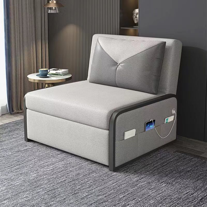 單人沙發床85cm寬書房辦公室多功能兩用小戶型可折疊伸縮現代簡約