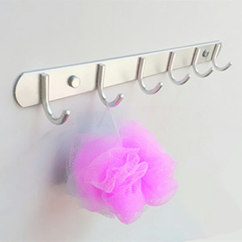 太空鋁衣鉤掛鉤 廚房衣服雙用掛鉤毛巾鋁排勾 實心加厚掛衣勾包郵 1