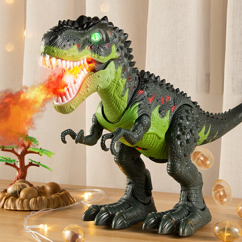 兒童恐龍玩具大號男童世界侏羅紀霸王龍仿真動物遙控電動模型男孩 全館免運