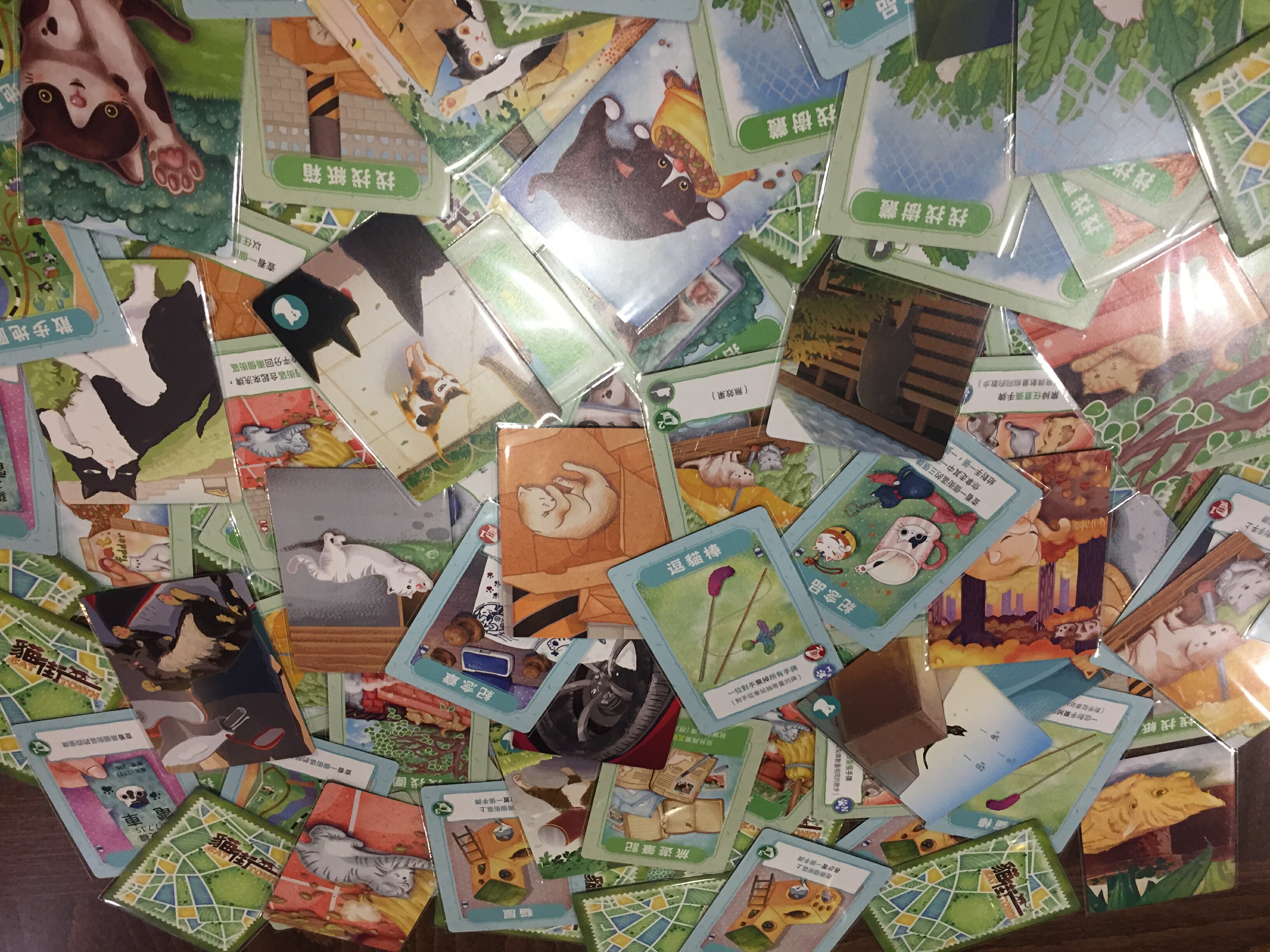 【桌遊侍】貓街 Cat Town 正版實體店面快速出貨《免運.再送充足牌套》任兩件再九折喔!! 7