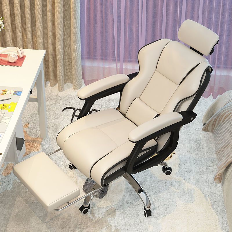 優樂悅~(送貨入戶)家用電腦椅電競椅舒適久坐游戲書房辦公沙發椅靠背椅