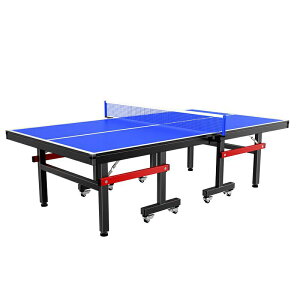 免運 凱捷乒乓球桌折疊家用標準尺寸乒乓球臺室內可移動兵乓球臺桌案子 可開發票