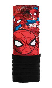 【【蘋果戶外】】BUFF BF118289 西班牙 青少年超級英雄 POLAR 二段式保暖頭巾 鬼影蜘蛛 PLUS