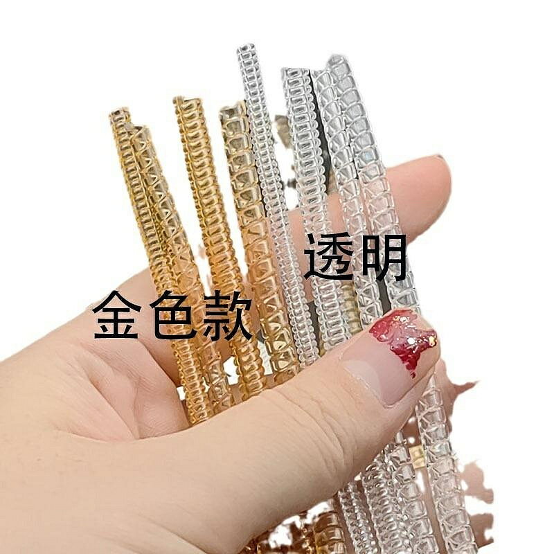電話線皮筋手鐲大小大小戒指圈調節器保護套大小電話線