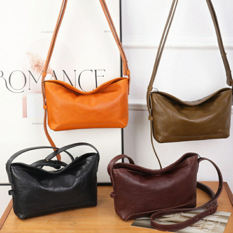 【巴黎精品】現貨+預購 真皮編織側背包真牛皮斜背包單肩背包托特包手提包-休閒輕巧男女包4色a1ke84