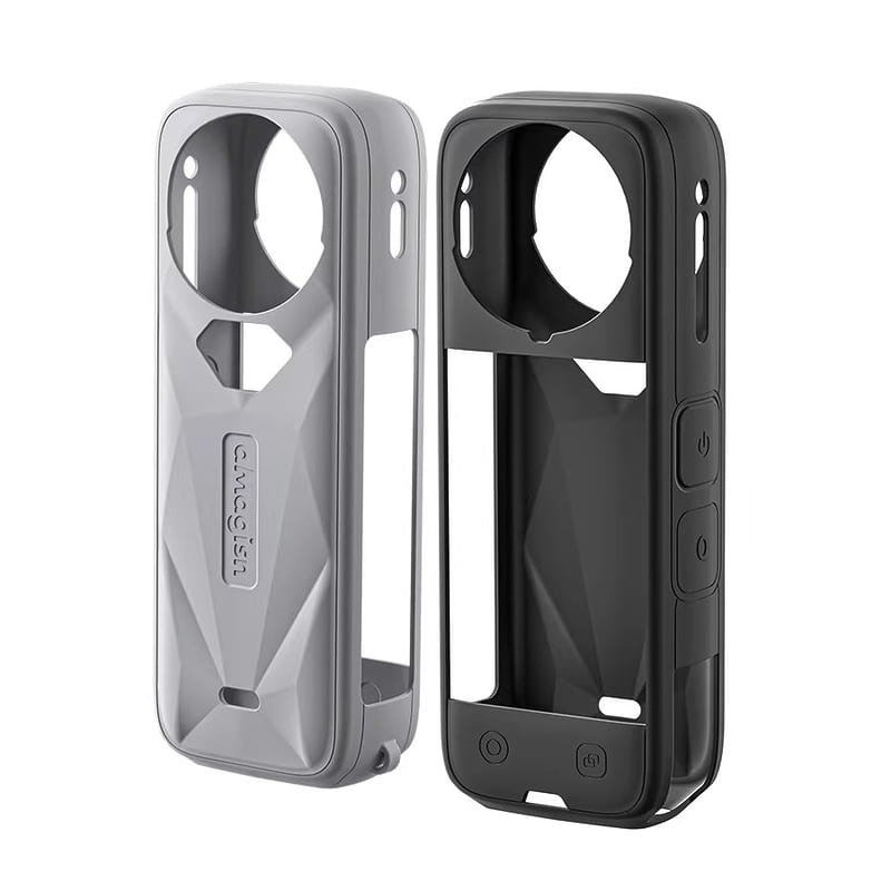 【中壢NOVA-水世界】Insta360 X5 配件 - aMagisn 阿邁 果凍套 機身 矽膠套 附頸繩