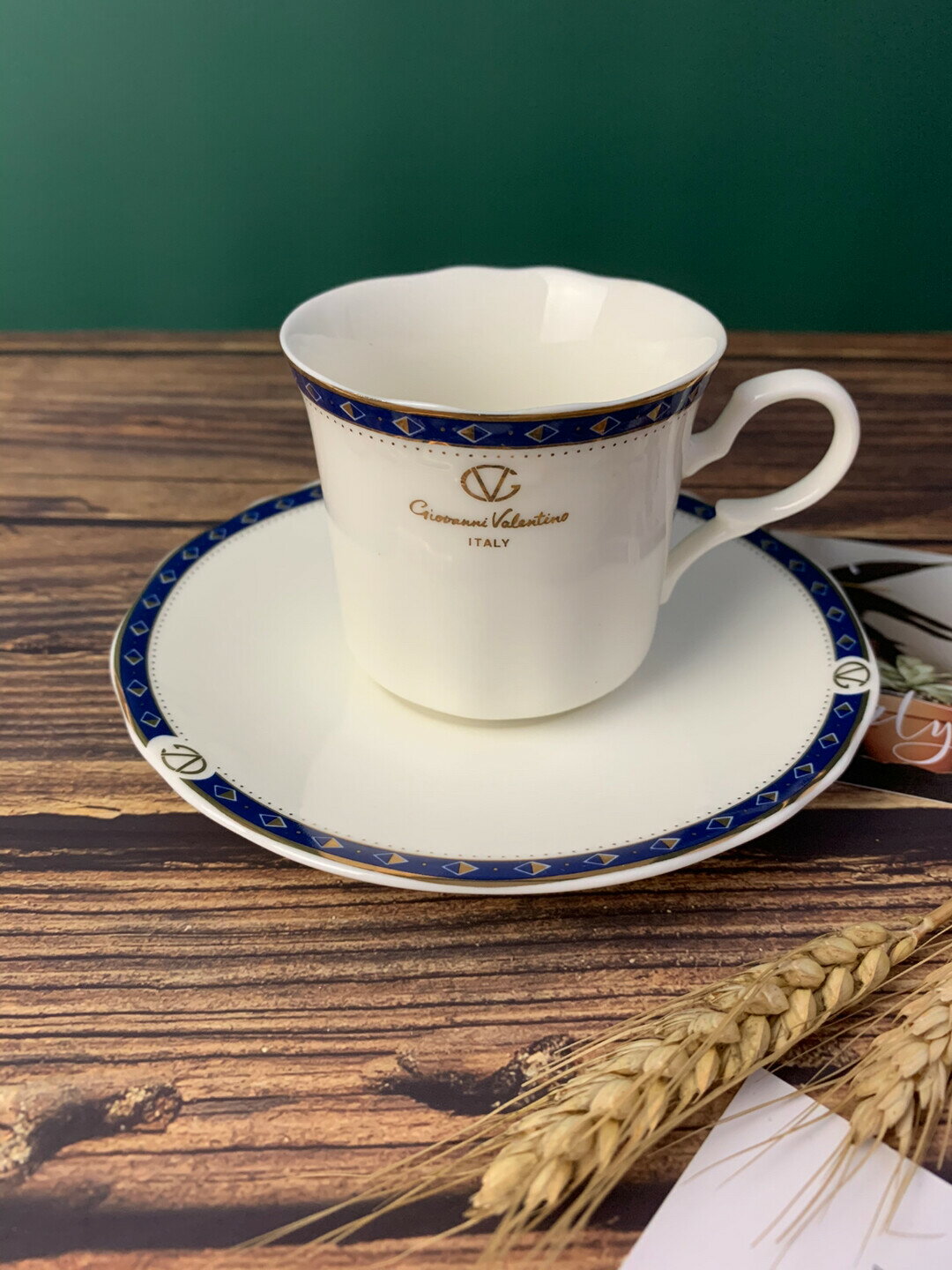 華倫天奴Giovanni Valentino咖啡杯碟套裝歐式