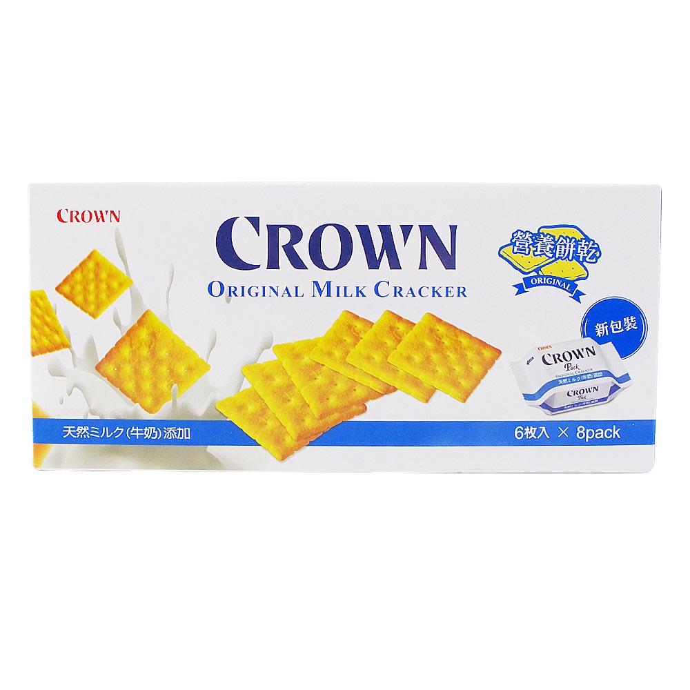 CROWN營養餅乾-原味200g【康鄰超市】