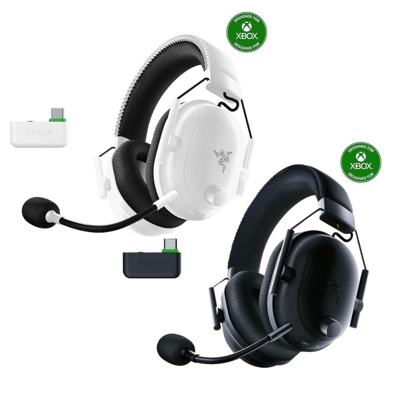 【享最高折300】Razer 雷蛇 BlackShark V2 Pro 頭戴無線雙模電競耳機/Xbox 黑/白