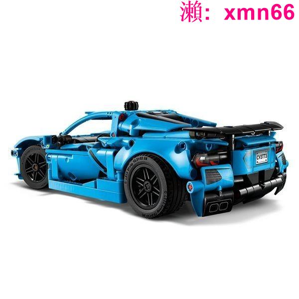 【LEGO】樂高機械組系列 42217藍色雪佛蘭科爾維特兒童拼積木玩具禮物