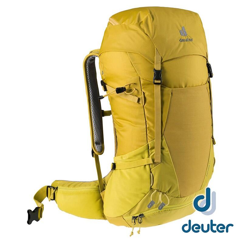 【德國 deuter】FUTURA 透氣網架 背包 32L『薑黃』3400821