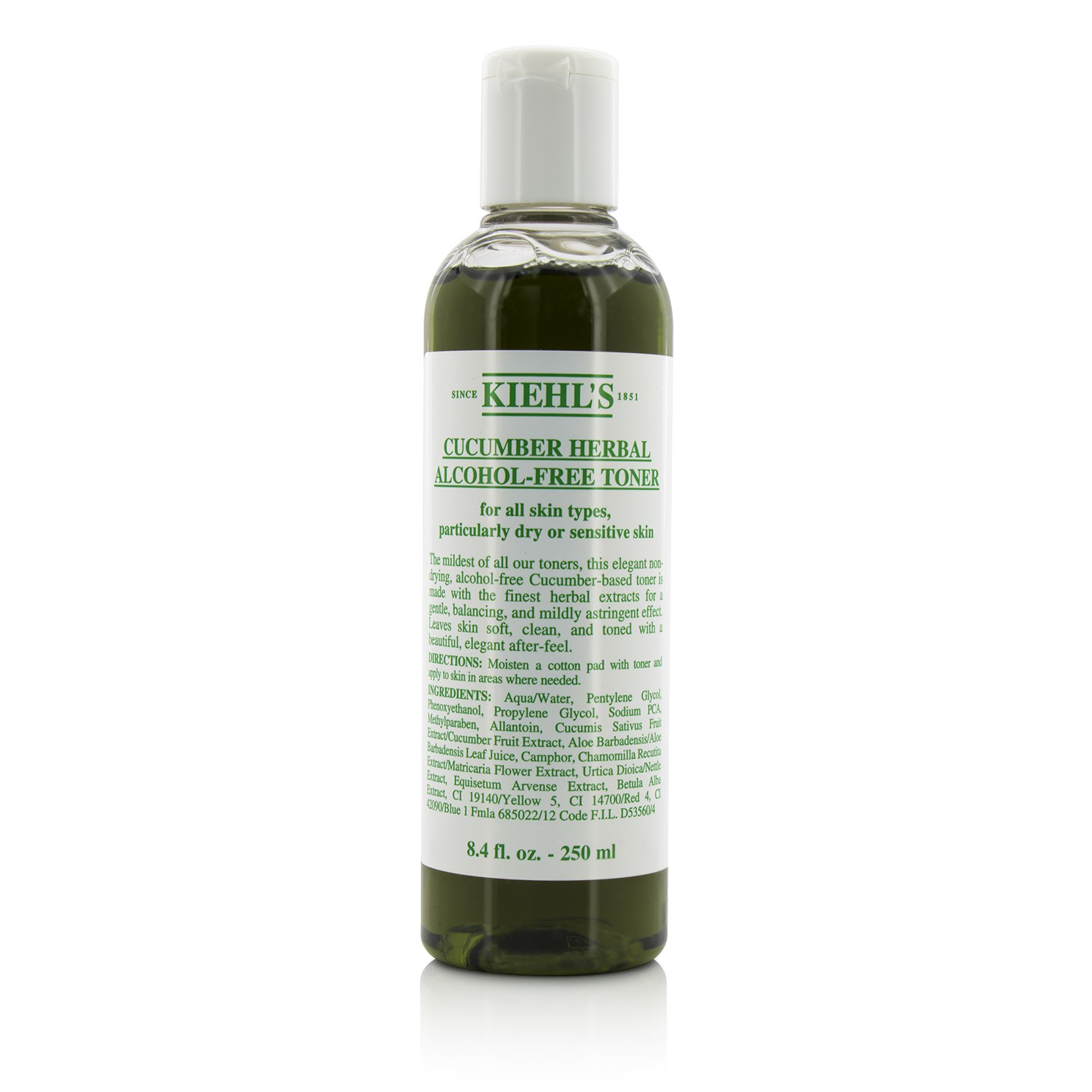 (草莓日限定價$742.4) 契爾氏 Kiehl's - 小黃瓜植物精華化妝水 (適用於乾性或敏感性皮膚) 2
