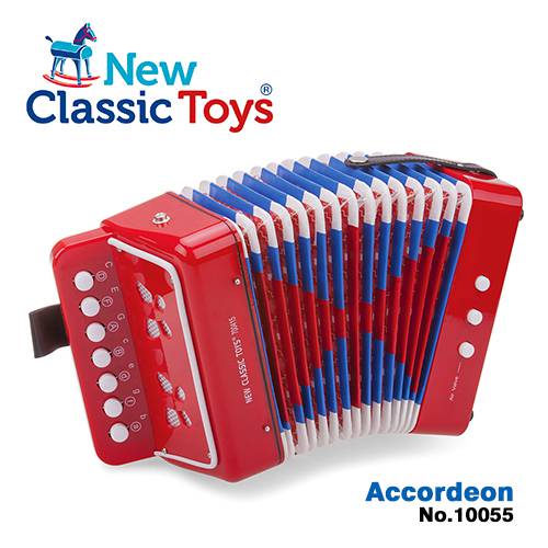 《荷蘭 New Classic Toys》幼兒手風琴玩具-活力紅 東喬精品百貨