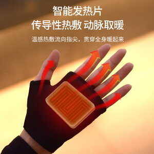 【年終特惠】新款暖手寶usb充電溫控隨身便攜式充電電加熱手套冬天神器自發熱【四季小屋】