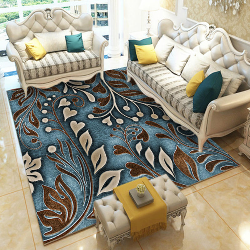 北歐ins地毯客廳復古臥室沙發茶幾地墊滿鋪茶幾摩洛哥長方形簡約