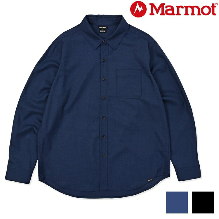 Marmot 土撥鼠 Minimal Merino Shirt 男款 美麗諾羊毛長袖襯衫 MTFW25MSH047