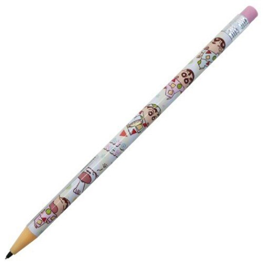 【震撼精品百貨】蠟筆小新_Crayon Shin-chan~蠟筆小新仿木自動鉛筆 圓桿鉛筆 自動筆 0.5mm*11785