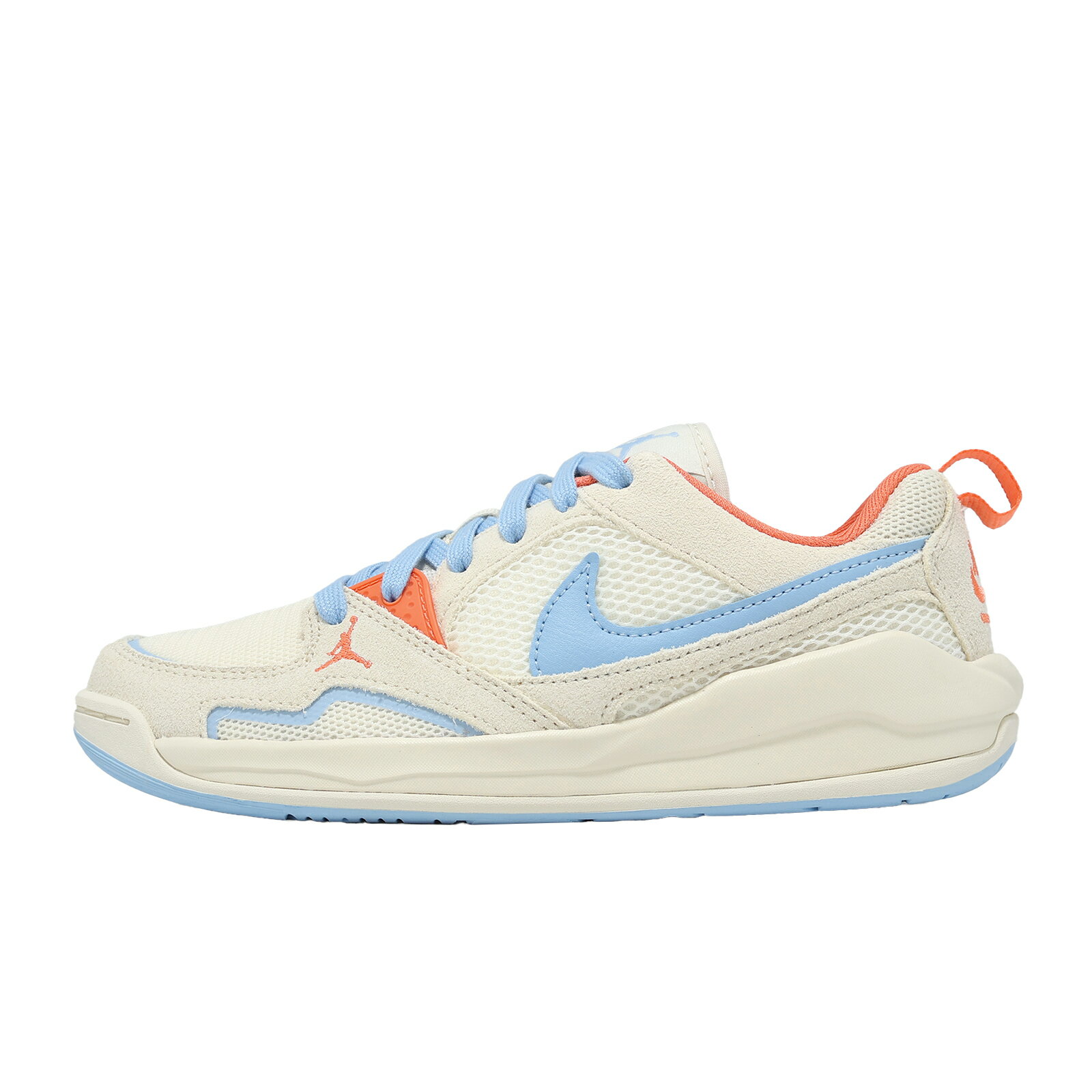 Nike 休閒鞋 Wmns Jordan CMFT ERA 女鞋 米白 藍 喬丹 HJ6778-100
