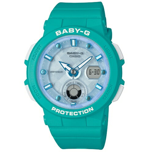 CASIO BABY-G/潮流尖端雙顯運動腕錶/BGA-250-2A