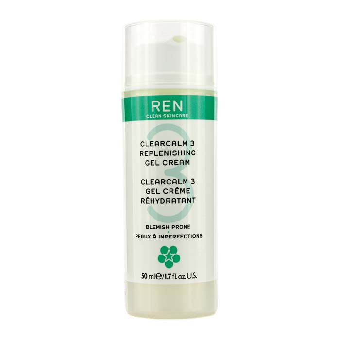 任 Ren - 鎮定清透3滋潤凝乳Clearcalm 3 Replenishing Gel Cream(粉刺肌膚)