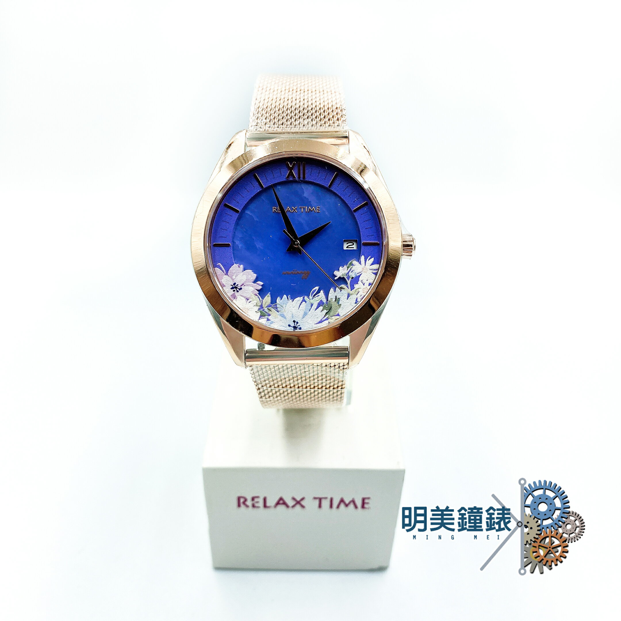 ◆明美鐘錶眼鏡◆Relax time x wwiinngg /插畫家聯名設計系列 - 寧靜紫霞/RT-106-03