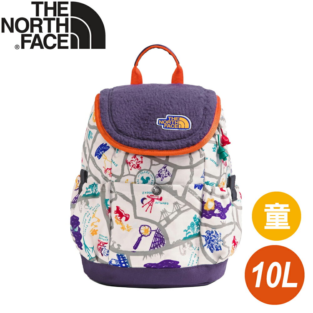 【The North Face 10升 兒童雙肩包《卡通圖案》】52VW/登山/後揹包/兒童揹包/休閒揹包