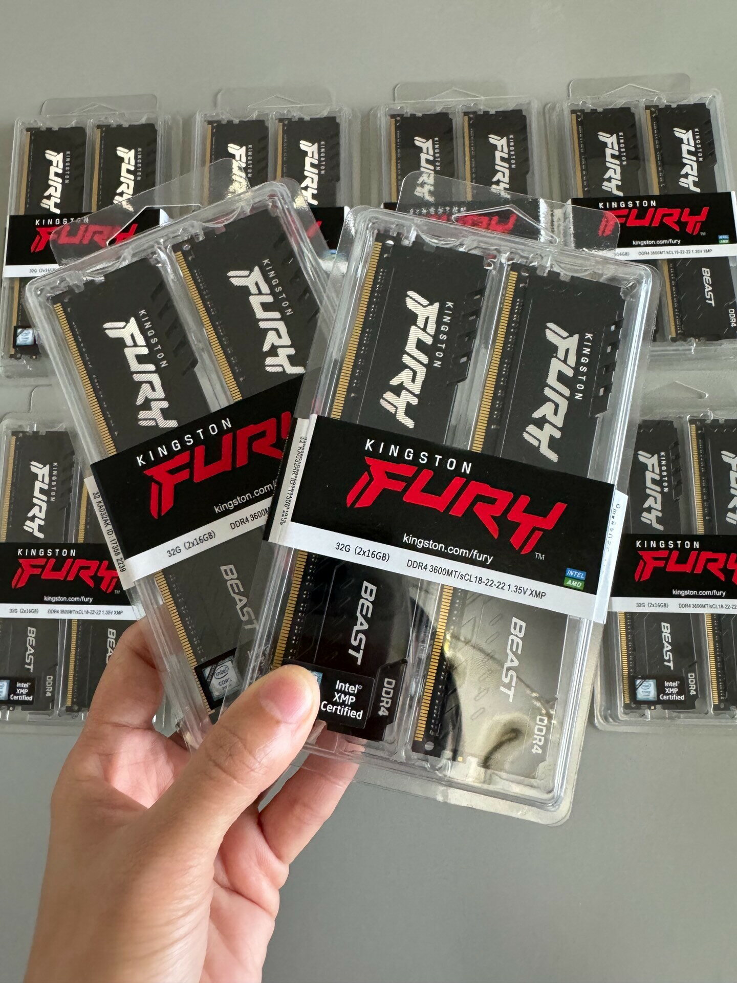 DDR4 金士頓32G3600（16Gx2）3200 駭客神條 8Gx2 3200 2666臺式機【北歐居家生活】