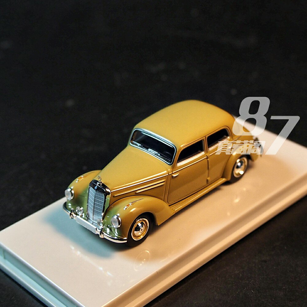 1/87 橄欖黃 BREKINA Starmada 奔馳古董轎車 Mercedes-Benz 220