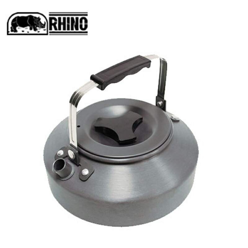 【露營趣】犀牛 RHINO K-35 超輕鋁合金茶壼 0.85L 咖啡壺 開水壺 燒水壺 露營 野營 炊具
