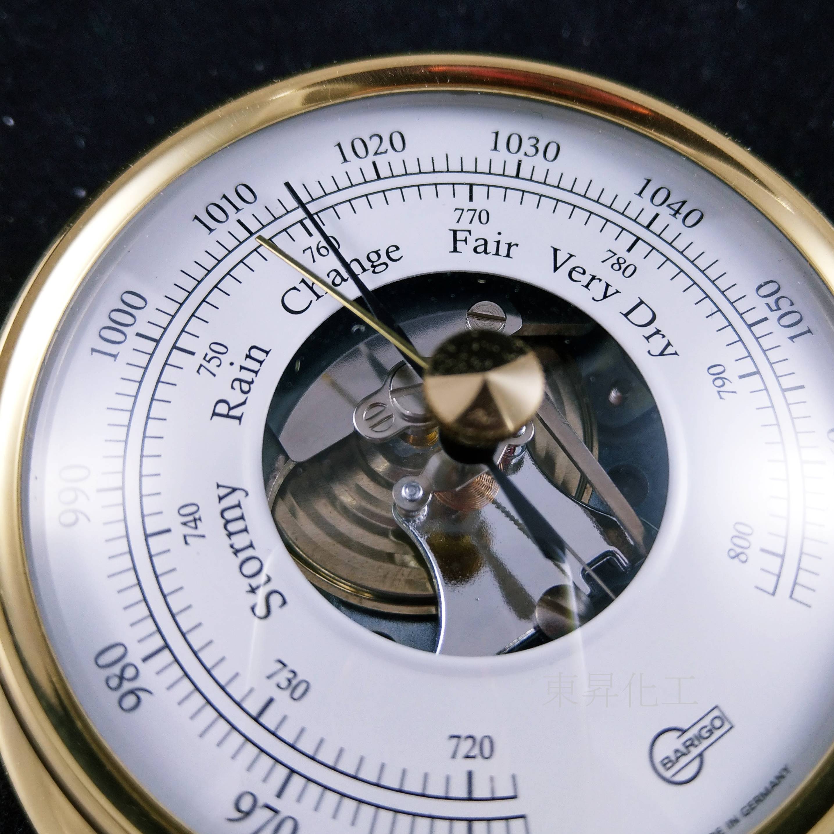 【東昇】BARIGO 1710MS｜銅製空盒大氣壓計｜德國製BARIGO 1
