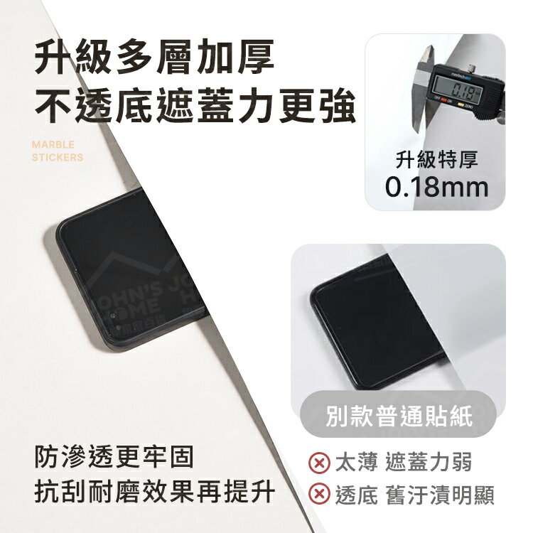 防水防油純白櫥櫃貼紙 臺面專用貼紙 牆壁裝飾壁紙 桌面貼紙 廚房用壁貼壁紙 自黏牆貼【ZA0212】《約翰家庭百貨 5