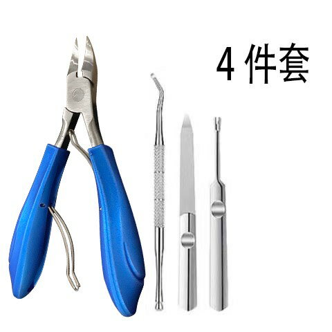 甲溝專用指甲刀鷹嘴鉗單個剪厚腳趾甲嵌甲灰修腳神器不銹鋼套裝炎