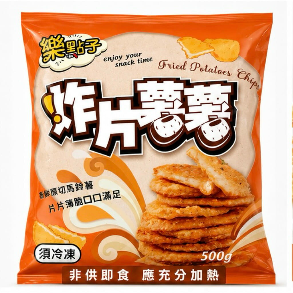 強匠冷凍炸片薯薯【每包500公克】《大欣亨》B008065