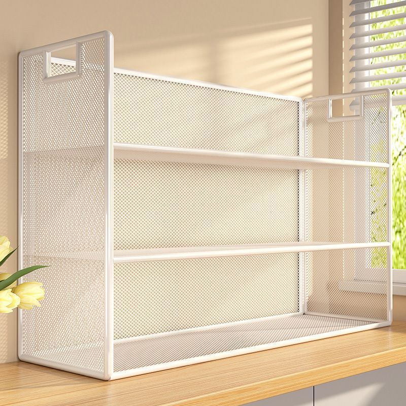宿舍書桌多層小層架工位分層櫃桌上書架桌面置物架辦公桌收納餐桌