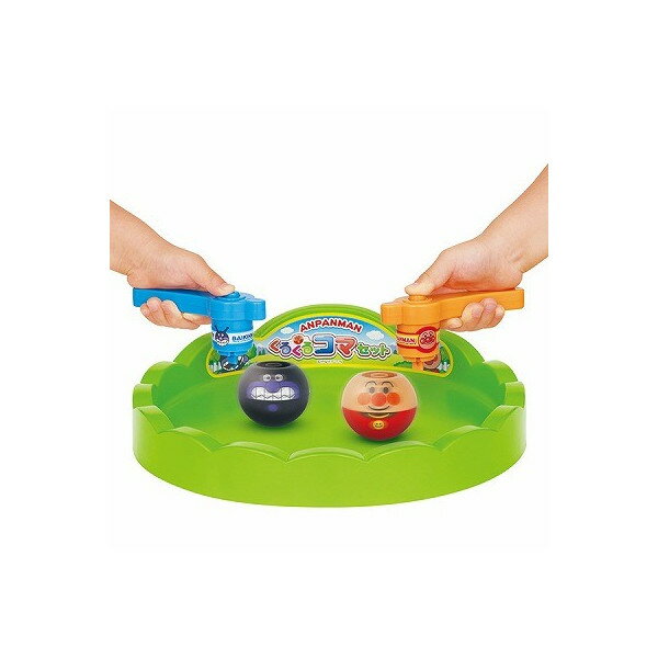 【真愛日本】17022600006	陀螺玩具-ANP&細菌人  Anpanman 麵包超人 玩具 正品 限量 預購