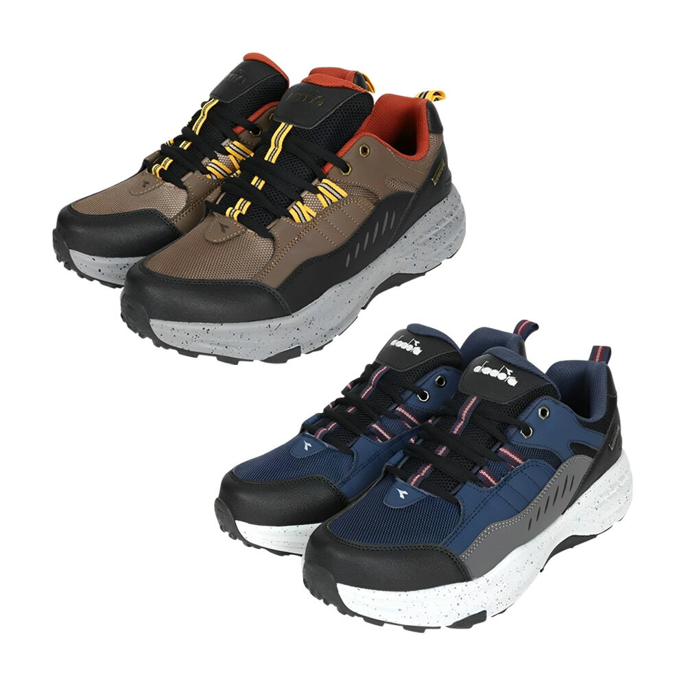 DIADORA迪亞多那 防潑水寬楦越野鞋 73281咖啡/73282丈青